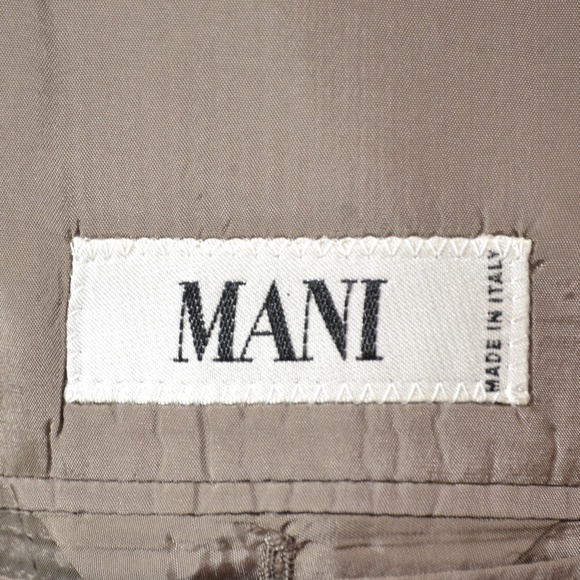 Mani 42L Sport Coat Blazer Suit Jacket - Picture 8 of 8